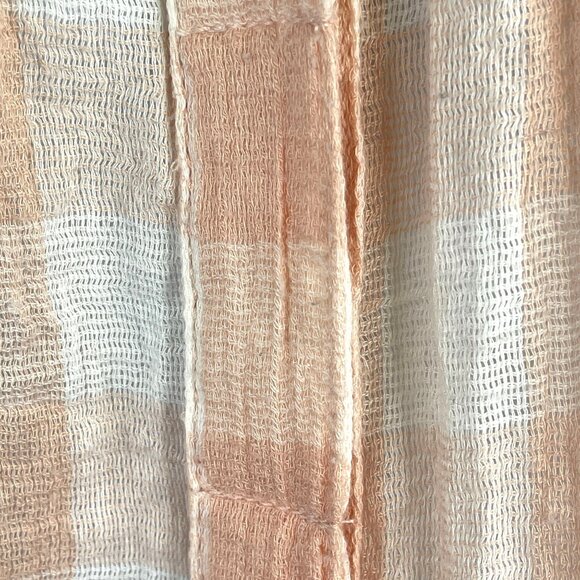 Free People Country Gingham Check Western Top Size S Sleeveless Cowgirl Farm - Picture 5 of 11